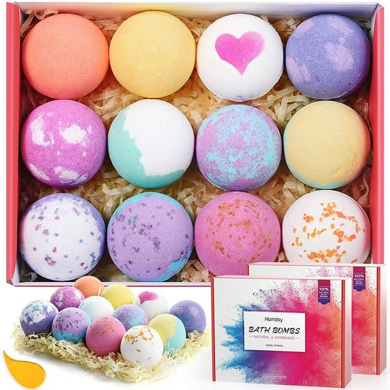 Enhance the beauty of your bath bombs with embellished bath bomb packaging.