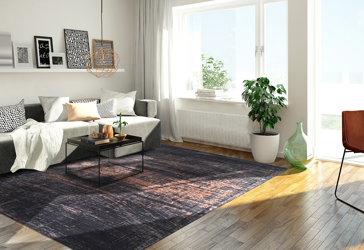 Modern Rugs can add a luxury floor look