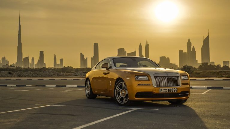 Why do people leave luxury cars in Dubai?