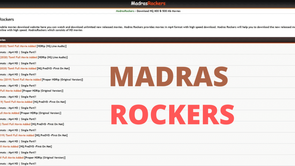 Madrasrockers