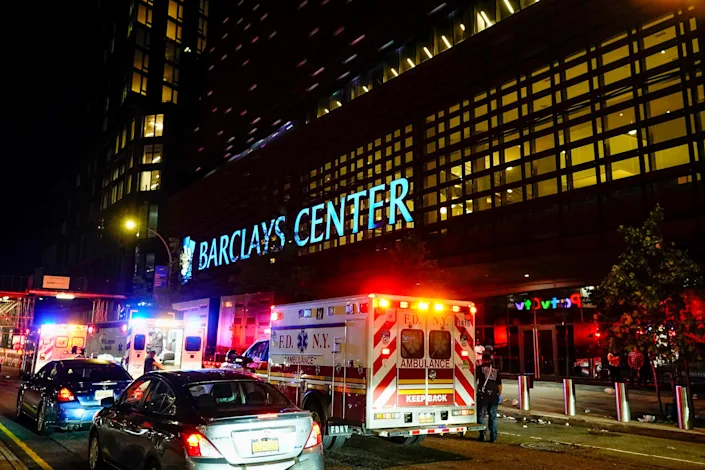 Stampede breaks out at Brooklyn’s Barclays Center after false report of active shooter