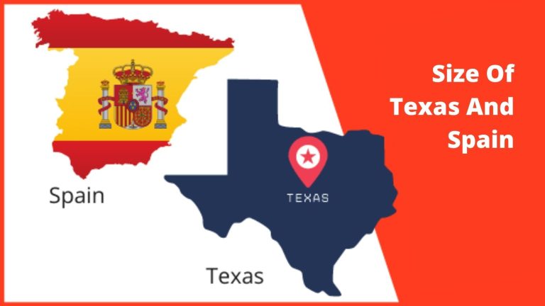 The Size Of Texas And Spain Are Often Compared Due To Their Similar Landmass