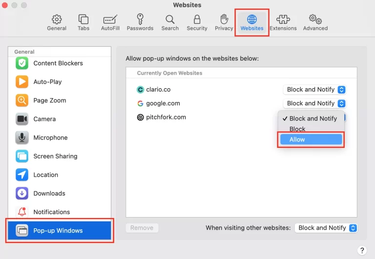 How To Enable Pop-Ups On Mac Chrome