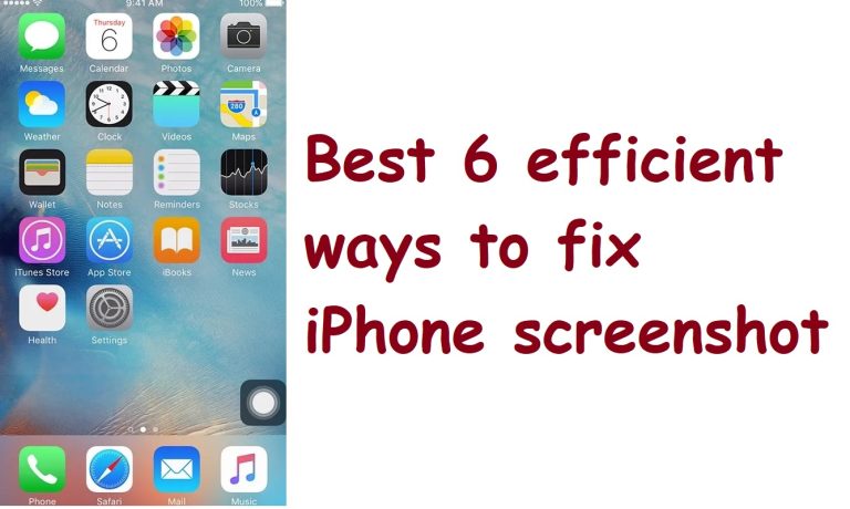 Best 6 efficient ways to fix iPhone screenshot not working on iOS