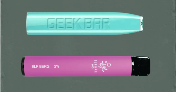 A comparison between Elf Bars and Geek Bars