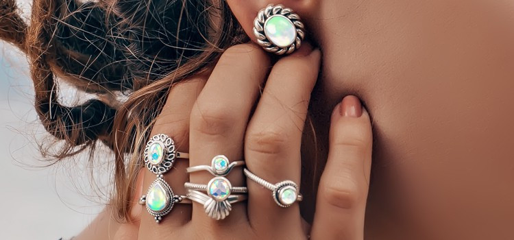 Gemstone jewelry