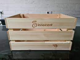 Branded Wooden Crates