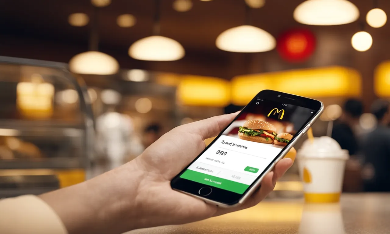 Cash App at McDonald's